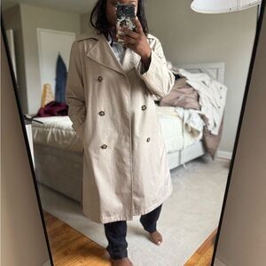 H&M women’s double breasted trench